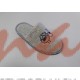 Домашняя обувь женская шерсть серая, вышивка "Овечки" 503016