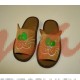 Домашняя обувь женская замша коричневая, Котик 513160