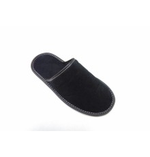 Домашняя обувь мужская вельвет черный 704014