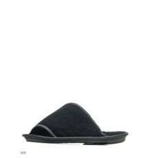 Домашняя обувь мужская вельвет черный 713004