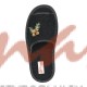 Домашняя обувь мужская хлопок черный, вышивка "Дубовые листочки" 713079