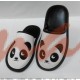 Домашняя обувь женская натуральная кожа, вышивка "Панда" 502072